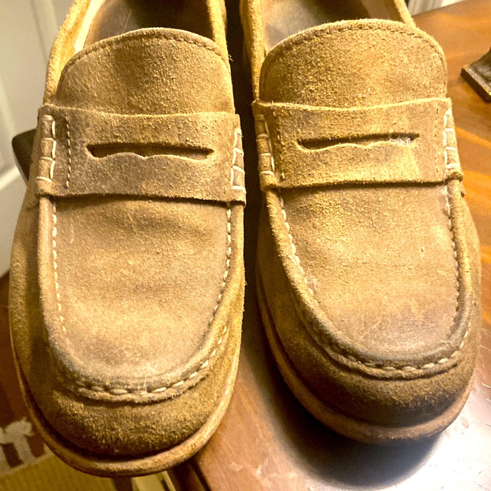 Frye penny loafer 10